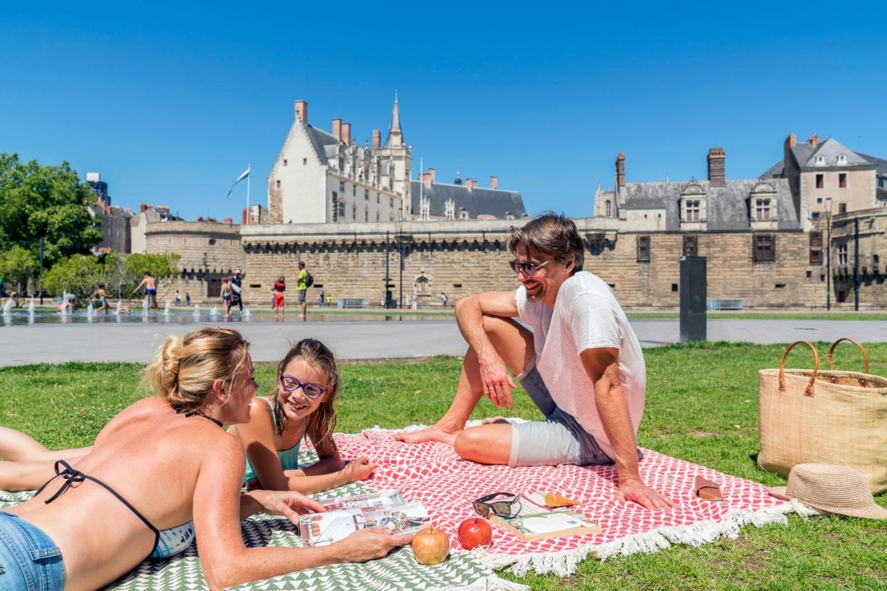 Отель Nantes Camping Le Petit Port Экстерьер фото